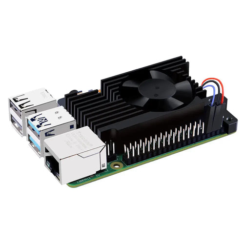 52Pi CNC Extreme Heatsink w/ adjustable PWM Fan for Raspberry Pi 4