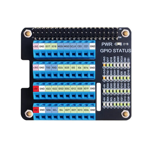 52Pi GPIO Screw Terminal HAT for Raspberry Pi