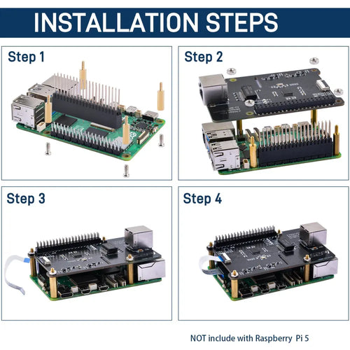 52Pi PCIe 2.5Gbps Network Adapter for Raspberry Pi 5