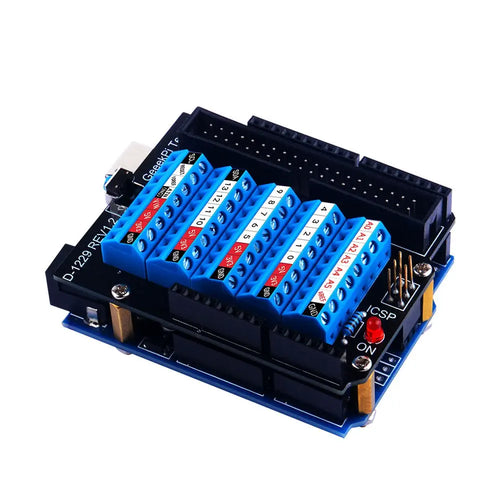 52Pi Screw Terminal Expansion Board for Arduino UNO (Blue)