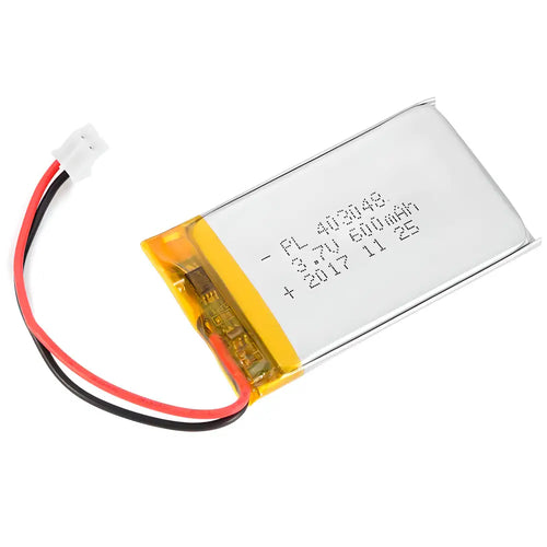 Lipo Battery 600mah, 3.7V 403048