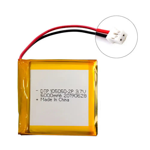 6000mah 3.7V Lipo Battery 105050