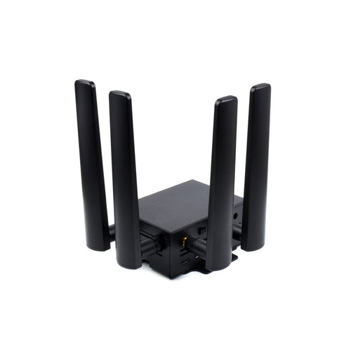 5G HAT for RPi, 4 Antennas LTE-A, Multi Band, 5G/4G/3G RM502Q-AE w/ Case & US Plug