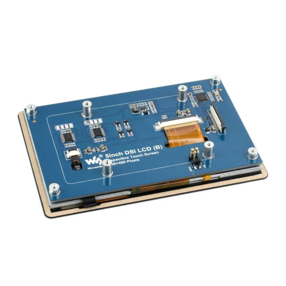 5inch Capacitive IPS Touch Display for Raspberry Pi, 800x480, DSI, Low Power