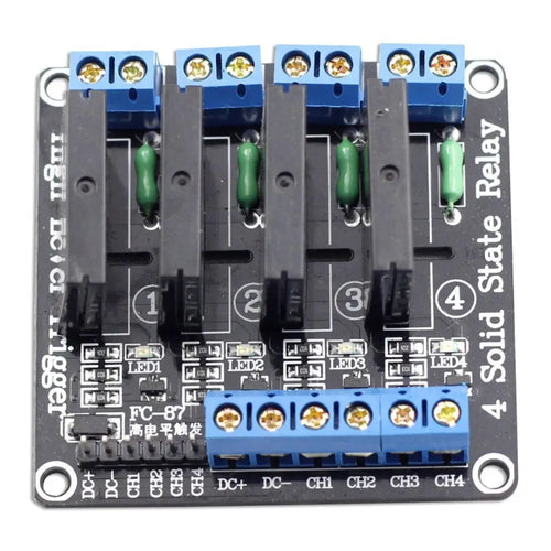 5V 4 Channel Solid State Relay (ssr)