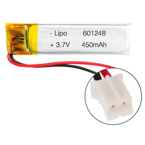 Lipo Battery 450mAh / 3.7V - 601248