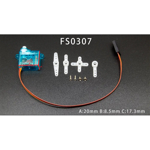 6V 0.6kg.cm FS0307 Analog Servo Motor