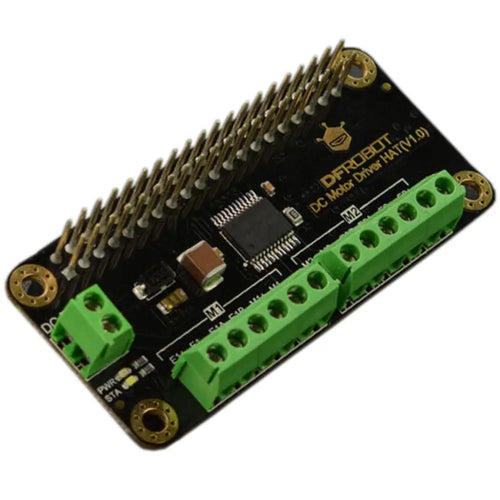 7-12V 1.2A DC Motor Driver HAT for Raspberry Pi