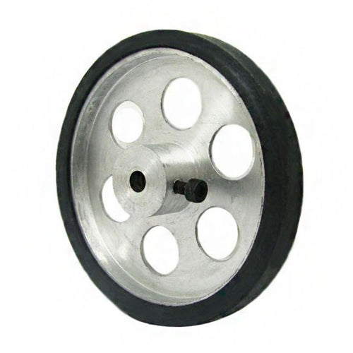 70mm Aluminium Wheel - 5mm Bore
