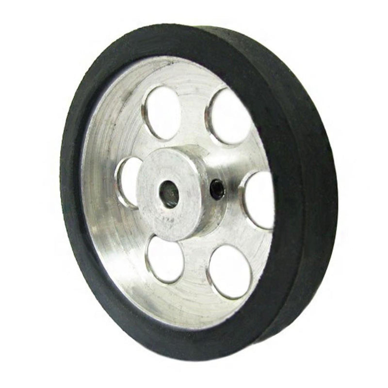 70mm Aluminium Wheel - 6mm Bore