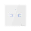 SONOFF TX Series WiFi Wall Switch (T2, EU, 2 Gang, White)
