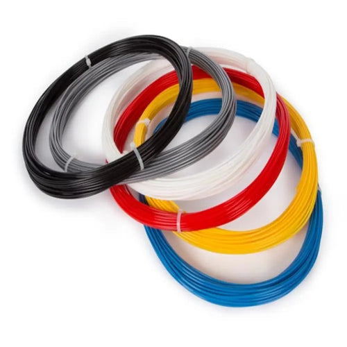 1,75 mm (1/16&quot;) PLA-FILAMENT-SORTIMENT - 6 FARBEN - F&#220;R 3D-DRUCKER UND 3D-STIFT