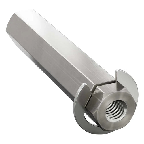8mm REX™ Shaft w/ E-Clip (Stainless Steel, 40mm Length)