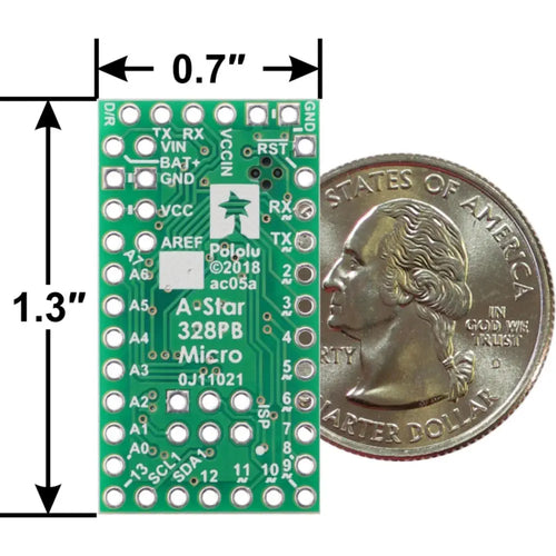 A-Star 328PB Micro Programmable Module 5V, 16MHz