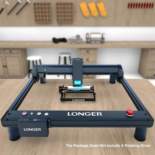 LONGER Laser B1 Laser Engraver heightened support feet