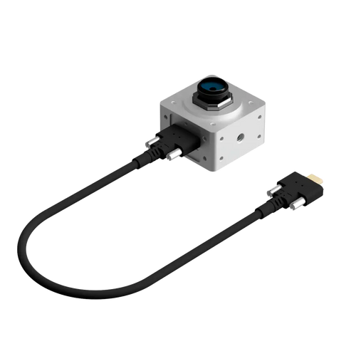 olixVision™ AI Camera - X1 (Low Distortion - 100 Degree / + Industrial USB Type C2C - 0.5M)