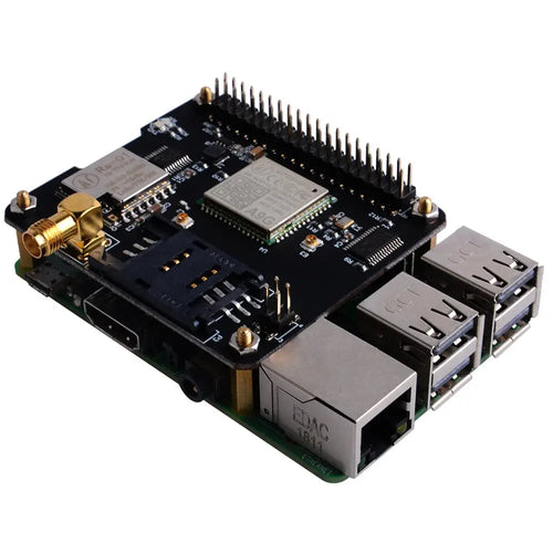 Docker Pi IoT Node(A) w/ GPS, BDS, GSM, & LoRa Compatibility for Raspberry Pi