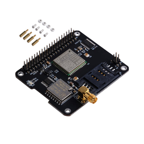 Docker Pi IoT Node(A) w/ GPS, BDS, GSM, & LoRa Compatibility for Raspberry Pi