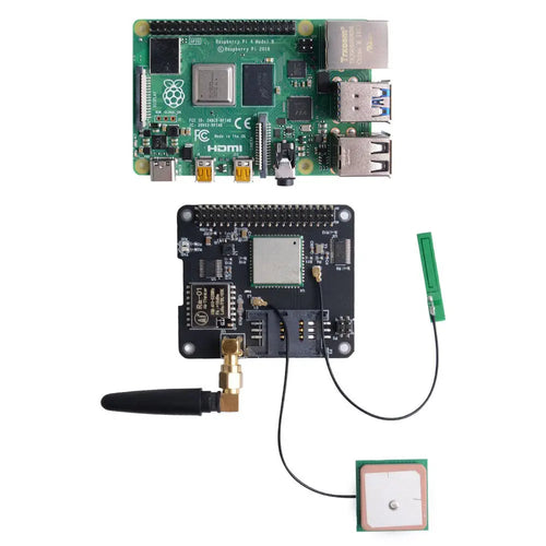 Docker Pi IoT Node(A) w/ GPS, BDS, GSM, & LoRa Compatibility for Raspberry Pi