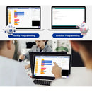 ACEBOTT AI Vision Camera Module Ultrasonic Sensor 4WD ESP32 Smart Robot Car Kit