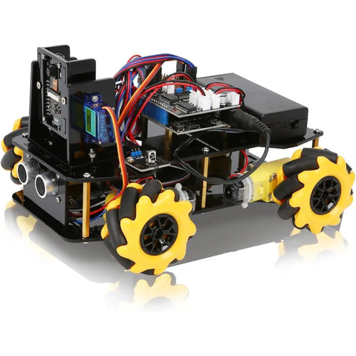 ACEBOTT Smart Robot Camera Car Kit, 4WD Remote Control Car Compatible w/ Arduino IDE
