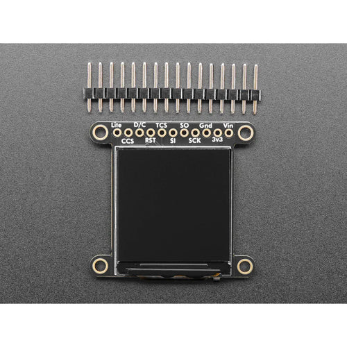 Adafruit 1.3 Inch 240x240 Wide Angle TFT LCD Display w/ MicroSD - ST7789