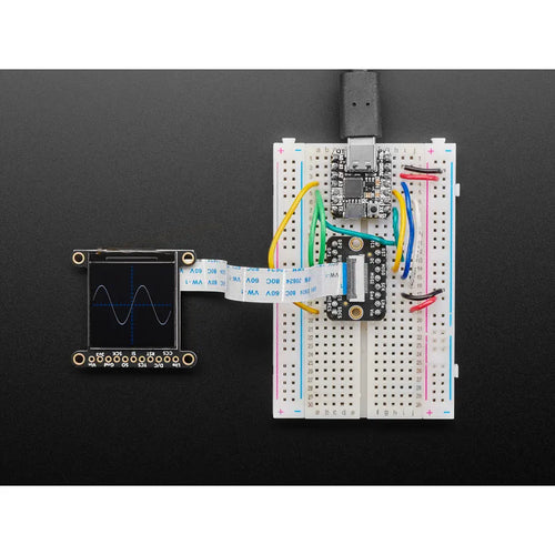 Adafruit 1.3 Inch 240x240 Wide Angle TFT LCD Display w/ MicroSD - ST7789