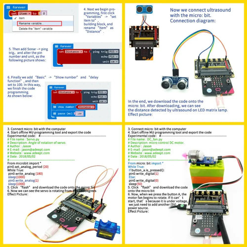 Adeept BBC micro:bit Starter Kit