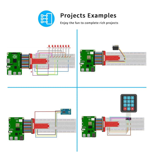 Adeept Upgrade Ultimate Starter Kit for Raspberry Pi 4/3B+