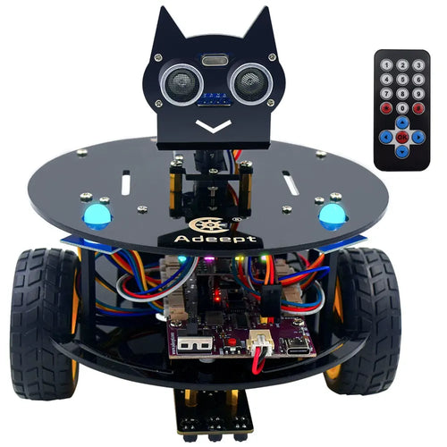 Adeept Smart Car Kit (Compatible w/ Arduino IDE)