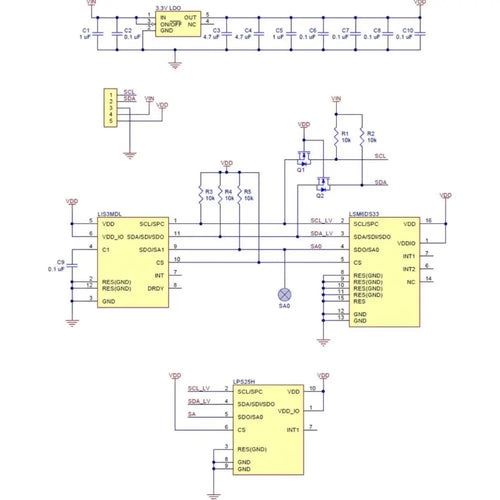 AltIMU-10 v5 Gyro, Accelerometer, Compass and Altimeter