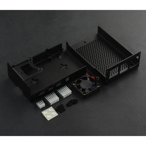 Aluminum Case w/ Heatsink & Fan for Raspberry Pi 4