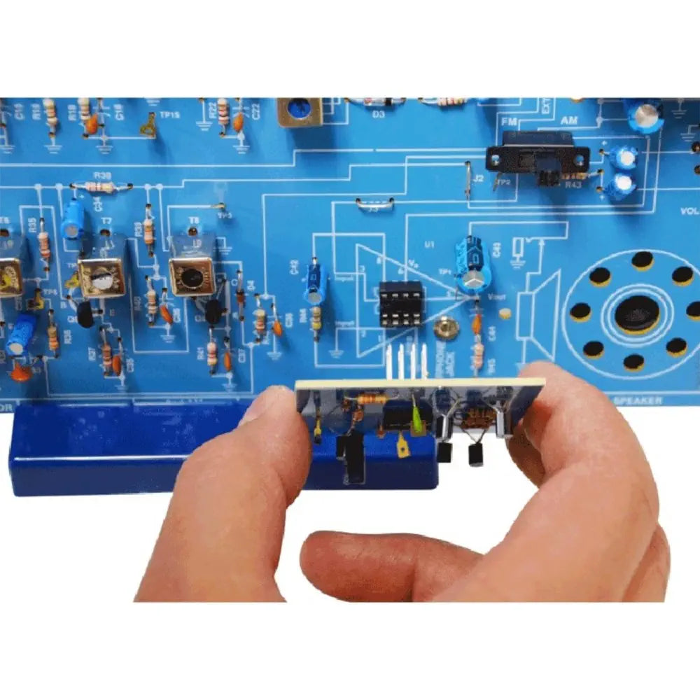 Elenco AM/FM Radio Kit (Combo IC & Transistor) - RobotShop