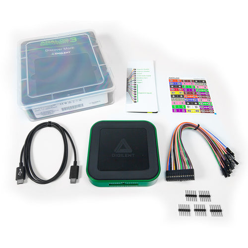 Digilent Analog Discovery 3 USB Oscilloscope, Waveform Generator, Logic Analyzer
