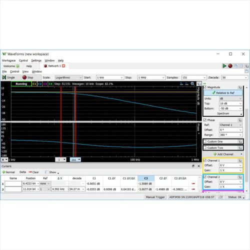 Analog Discovery Pro 3000 Series Portable High Res Oscilloscopes