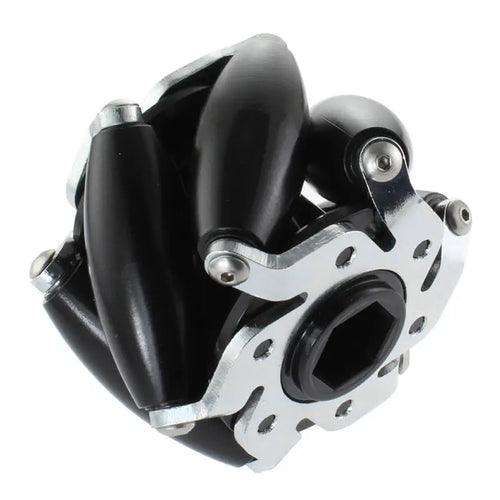 AndyMark 2.25in. HD Mecanum Vectored Intake Wheel Left