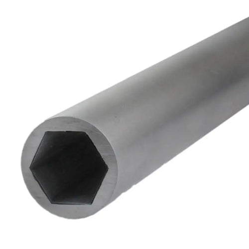 AndyMark 0.5 in. Hex Aluminum Spacer Stock Silver, 12
