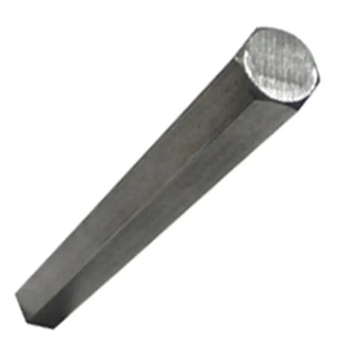 AndyMark 1/2 in. Steel Hex Shaft Stock 12 in. (not Plated)(am-0856-1)
