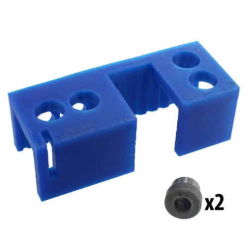 AndyMark 3D Printed Peanut Extrusion Drill Guide w/ Steel Press Fit Bushing