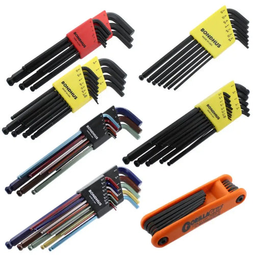 AndyMark Allen Wrench Set Metric Ball End XL ColorGuard