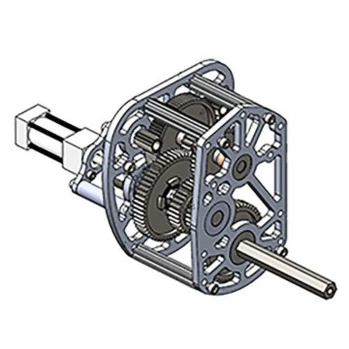 AndyMark EVO Shifter am14u Family Hex Shaft, StageA 3 Stage - 05.45:1 Ratio 1.14:1, StageB 3 Stage - 06.86:1 Ratio 1.14:2