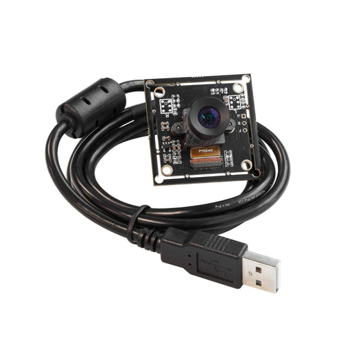 Arducam 2MP OV2311 Global Shutter Monochrome USB Camera, Low Distortion M12 Lens