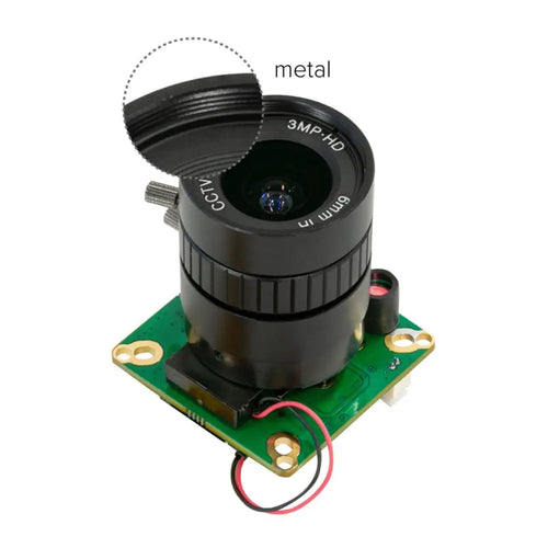 Arducam HQ IR-CUT Camera 12.3MP 1/2.3-In IMX477 w/ 6mm CS Lens for Jetson Nano