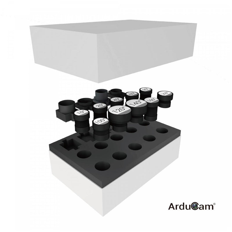ArduCam M12 Mount Camera Lens Kit for Arduino and Raspberry Pi Cameras
