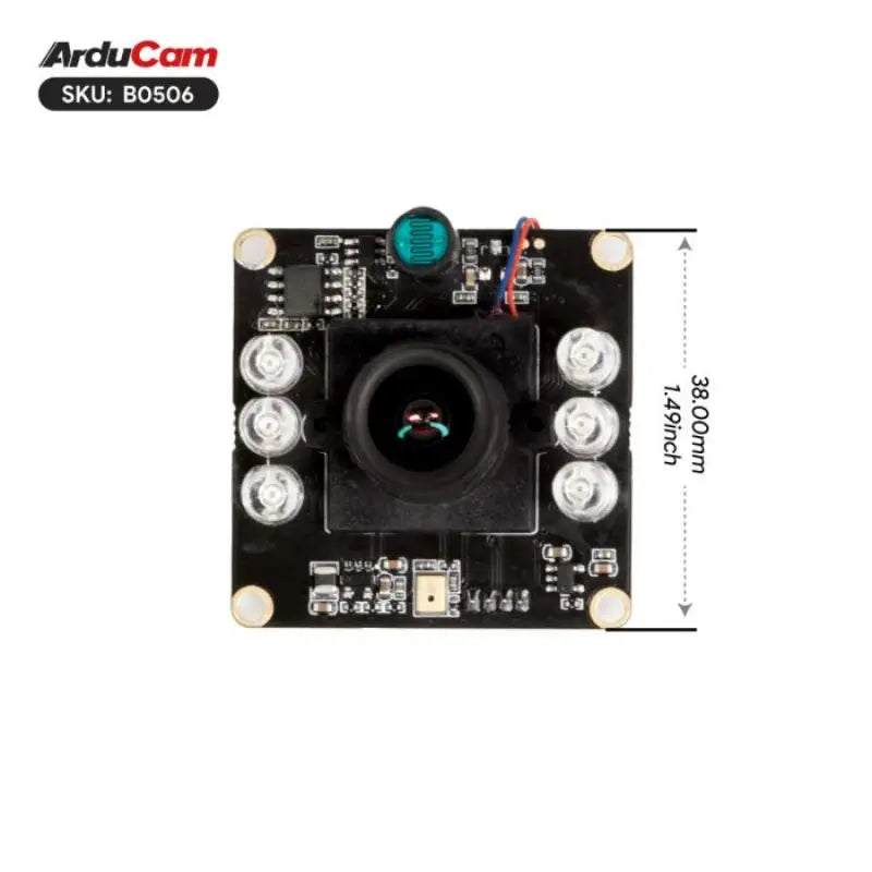 Arducam Webcam Infrarouge 1080P Vision Jour/Nuit, 2MP avec Commutation ...