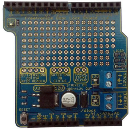 Arduino RFID Door Lock Shield