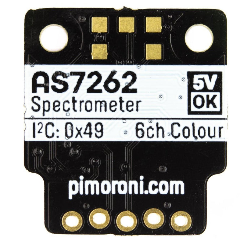 AS7262 6-channel Spectral Sensor Breakout Board
