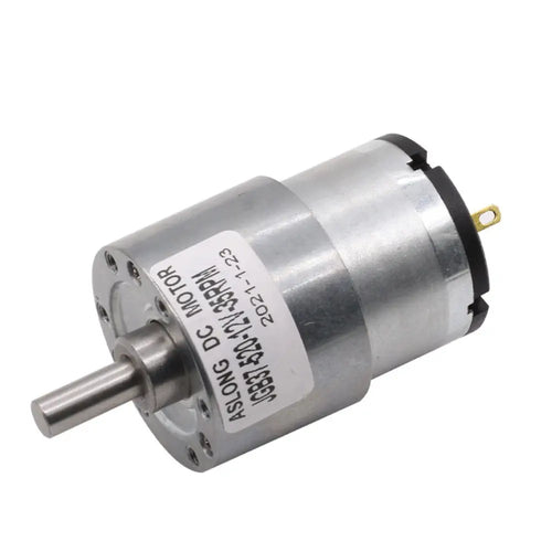 Aslong 37mm Diameter 24V 200RPM 520 Brushed DC Gear Motor