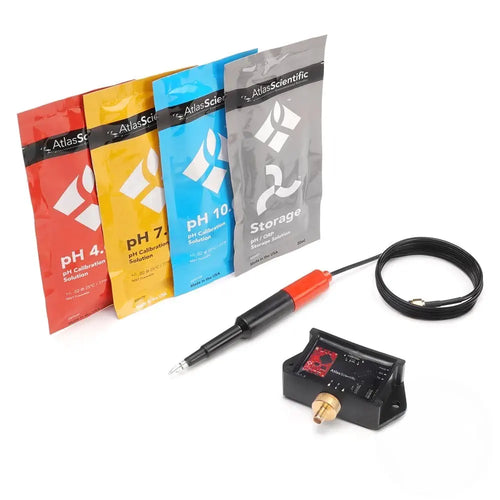 Atlas Scientific EZO Complete-pH Kit w/ Spear Tip pH Probe & CoC