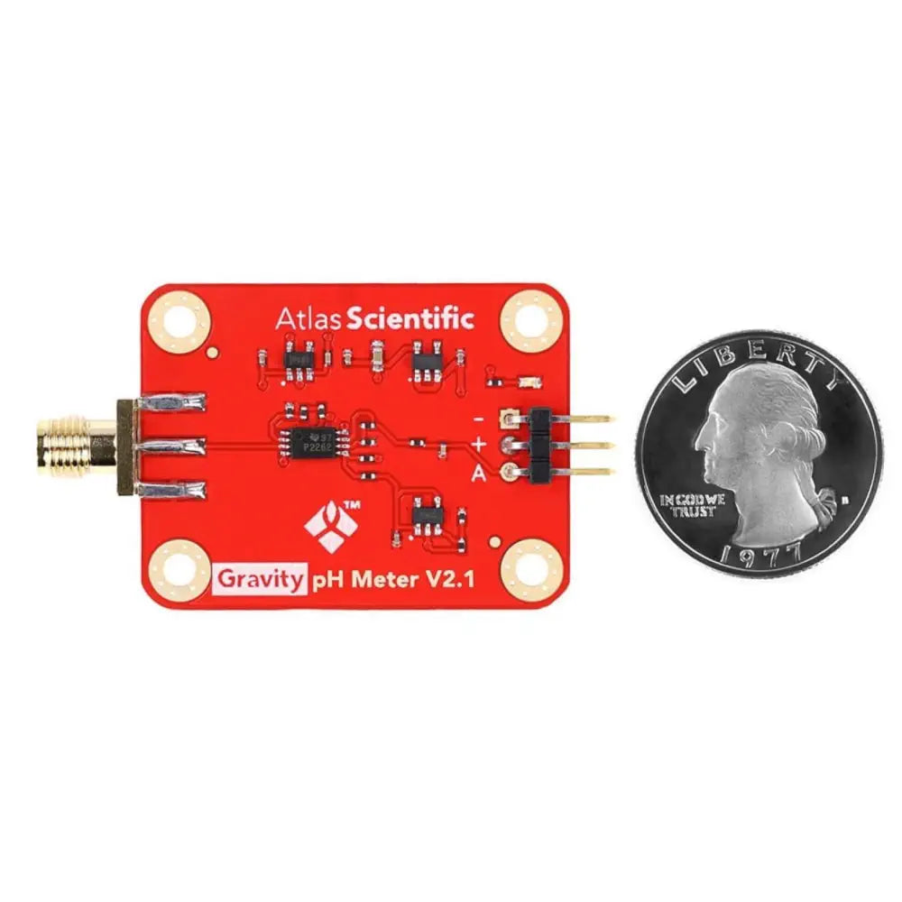 Atlas Scientific Gravity Analog pH Sensor / Meter - RobotShop